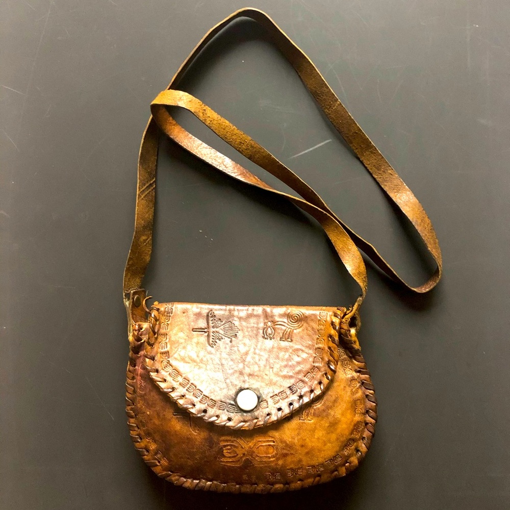 Vintage Leather Shoulder Purse